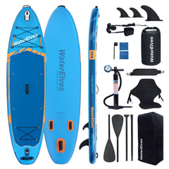 11′ Foot Inflatable Paddle Board 350 LBS Capacity Stand Paddle Board - Pro