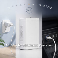 2026 New Small 1-8L Continuous&Pulse Flow Portable Oxygen Concentrator with 5.5 Hours Battery POC-08