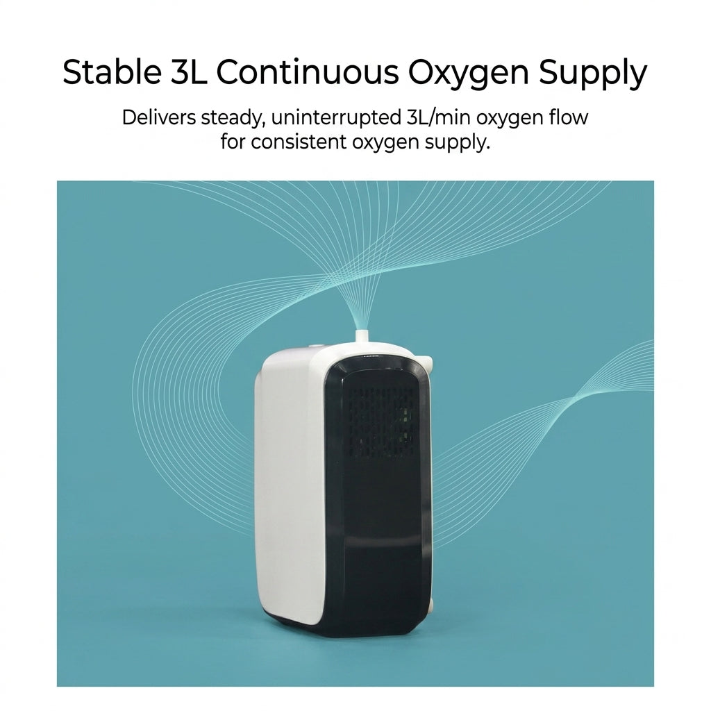 3L Portable Battery Oxygen Concentrator For Travel Use HC-30M