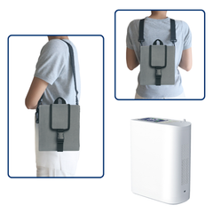 New Arrival Small Portable 1-8L Continuous& Pulse Flow Oxygen Concentrator With 5.5 Hours Battery Work Continuously All Night POC-08