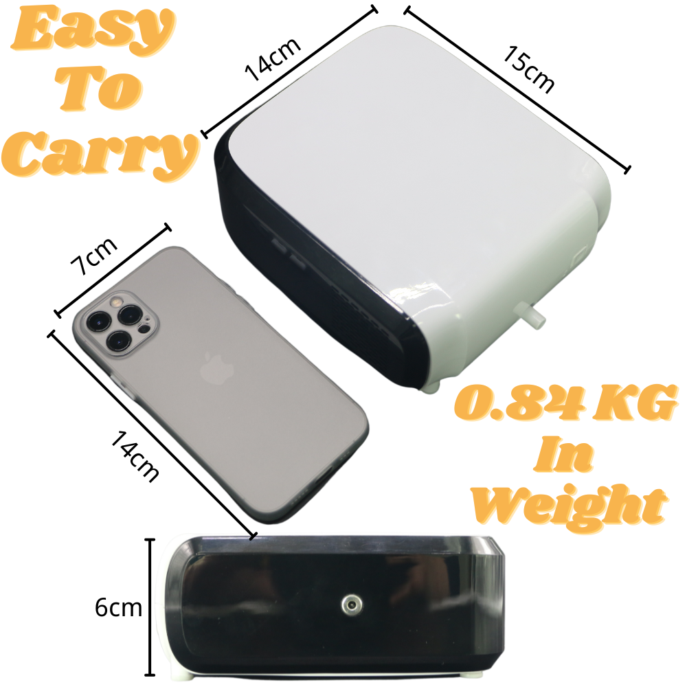 3L/min Portable Oxygen Concentrator With 2 Hours Battery HC-30M