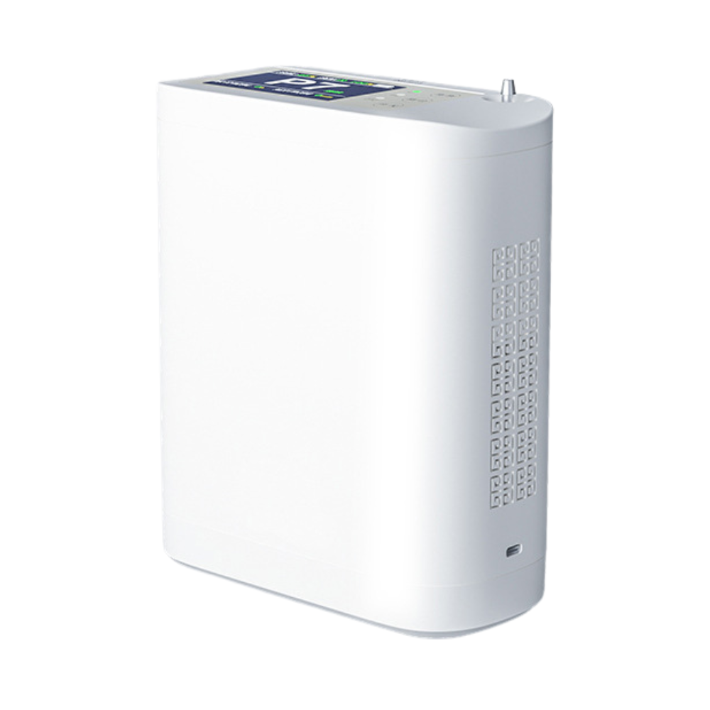 Hot Sale Small 1-8L Continuous&Pulse Flow Portable Oxygen Concentrator With Long-life Battery Low Noise For Travel Use POC-08
