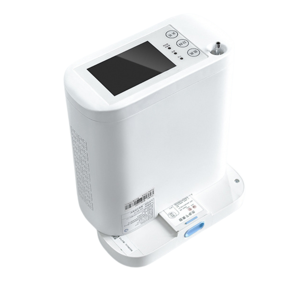 New Arrival Small Portable 1-8L Continuous& Pulse Flow Oxygen Concentrator With 5.5 Hours Battery Work Continuously All Night POC-08