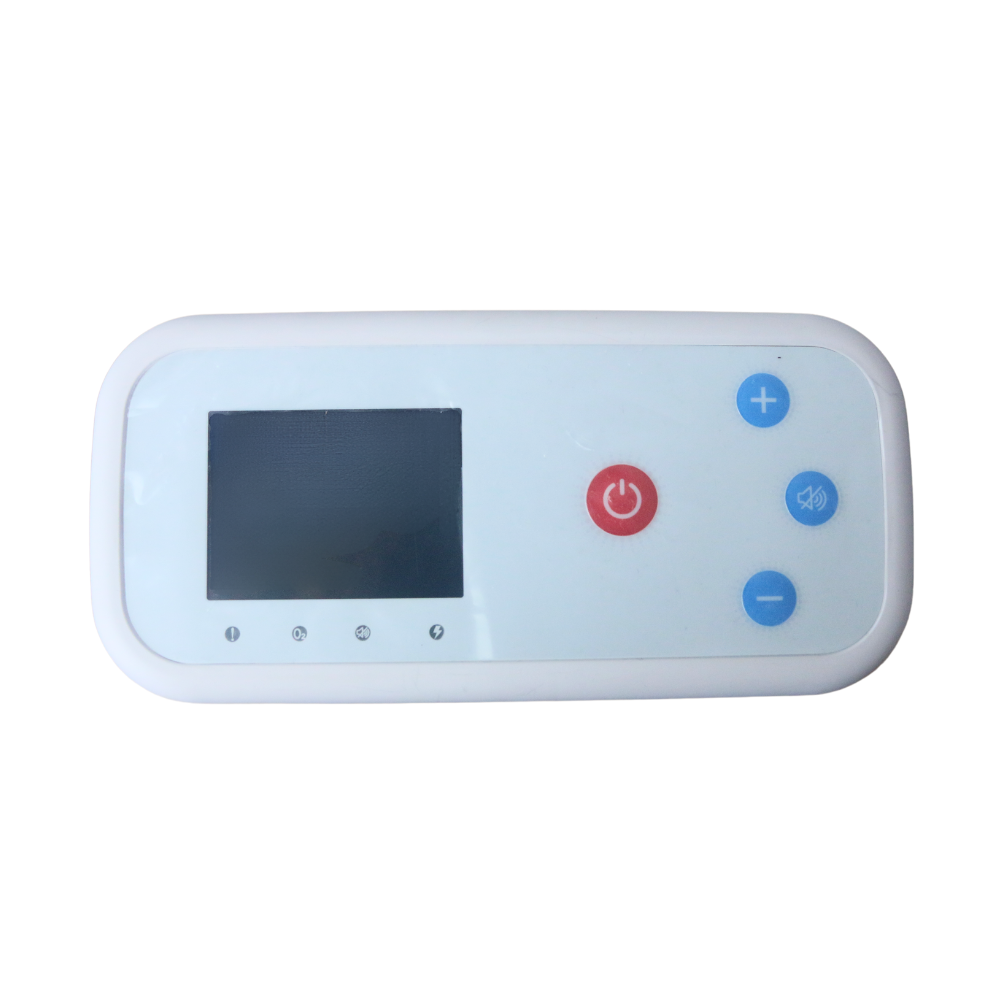 Low Noise 1-5L Adjustable Continuous Flow Portable Oxygen Concentrator with Removable Battery Lightweight Travel Oxygen Machine HCN-5B