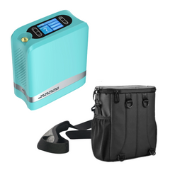 1-7L Adjustable Pulse Portable Oxygen Concentrator With 96% Purity Working All Night For Travel Use 1006S